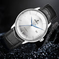 Dome Sapphire Crystal Wrist Watch 5ATM Stainless Steel Mechanical Watch For Men