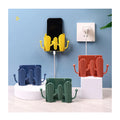 Cactus wall mounted mobile phone TV air conditioning remote control wall storage box punch free storage rack bathroom hook