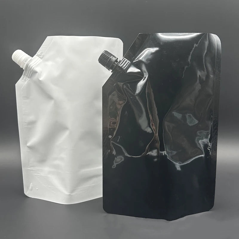 Aluminum Foil Digital Printing Cosmetic Spout Pouch Refill Bag for Lotion Cream Serum Liquid Packaging Barrier High