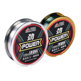 2021 New 100m Strong Main Nylon Fishing Line with High Tensile Strength Senar Pancing Linha De Pesca Lenza Pesca Fishing Line