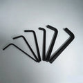 Black Oxide Hex Key Set Ball End L Type Allen Wrench Kit M2 M3 M4 for Bike Motorcycle Industrial Maintenance