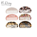 MiDairy 4mm Thickness- Pocket Comb Fine-end Factory Supplies Acetate Tortoise Combs for Women Girls Custom Comb