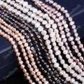 Natural Cultured Freshwater Colourful Baroque  Loose Pearl Beads for DIY Jewelry Making 4mm 6mm 8mm 10mm 12mm
