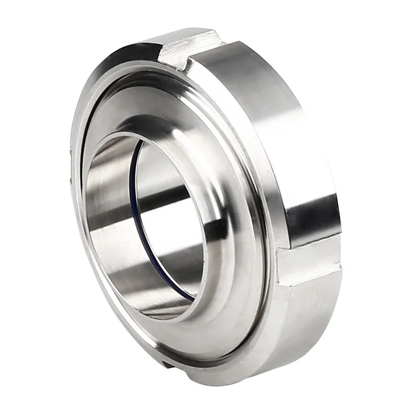 High Quality DIN 11851 Sanitary Stainless Steel Male Nut Fittings Union Pipe Liner for Purposes DIN Union High-Purity Material