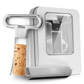 Premium Professional Two-Prong Old World Wine Cork Remover Zinc Alloy Opener with Bottle Opener