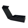 Satin Human Hair Weave Wig Accessories Gift Storage Box Magnetic Ribbon Closure 2mm Rigid Packaging for Hair Bundles Cosmetics