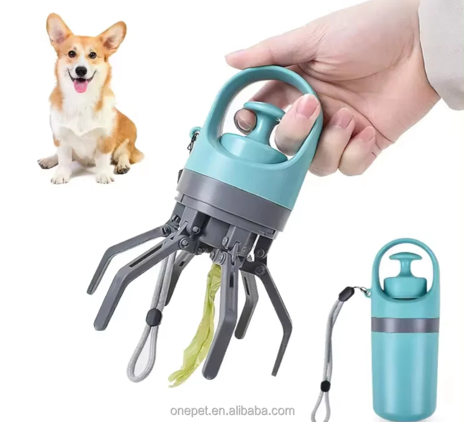 Pet Clean Poop Scooper New Design Octopus Style Dog Poop Cleaning Tool Poop Scooper Shovel