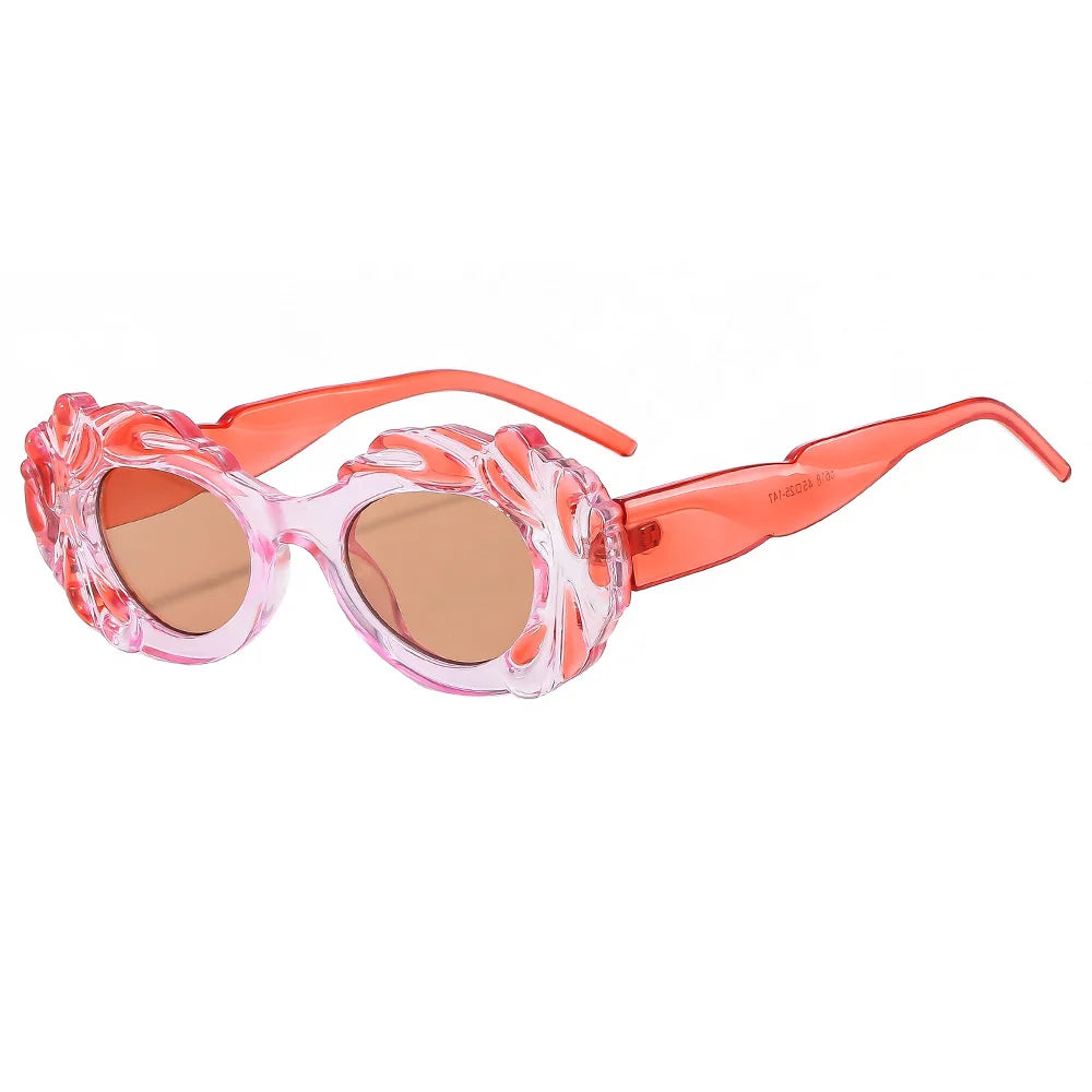 2024 Popular Cloud Frame Street Sun Glasses Women Popular Vintage Sunglasses