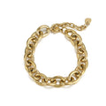 MICCI Wholesale Custom Geometric Chunky Oval O Link Chain Bracelet Gold Plated Stainless Steel Fashion Jewelry Trendy Style