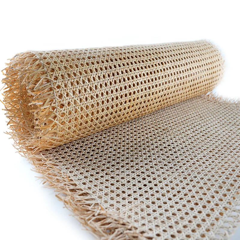 Cheap Eco-Friendly Artificial Rattan Roll Rattan Cane Webbing Roll Rattan Cane Weaving for Table