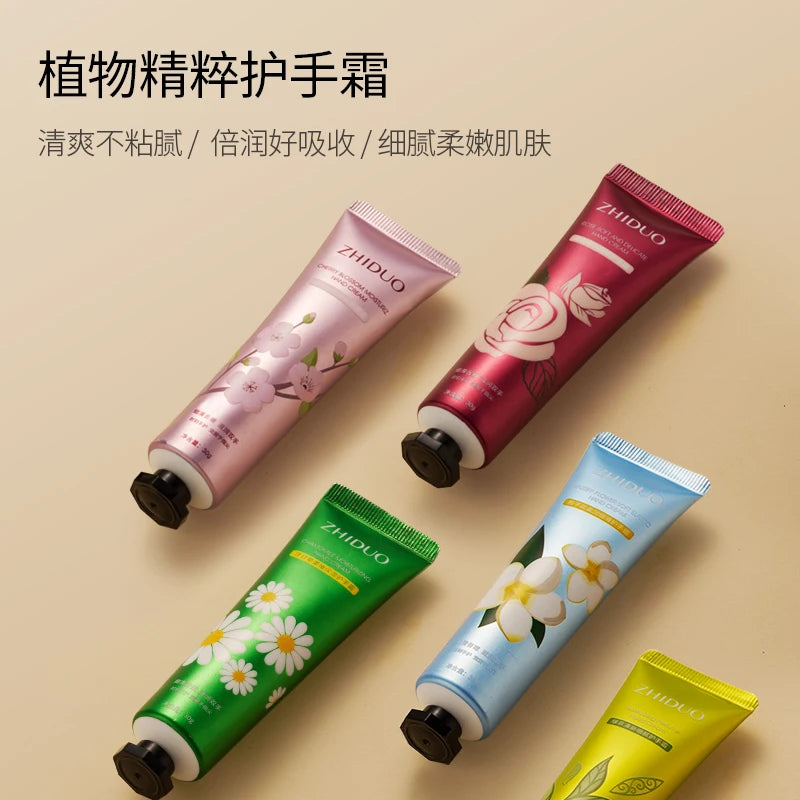 ZHIDUO OEM Private Label Factory Natural Plant Moisturizing Anti Aging Skin Care Hand Whitening Cream