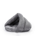 Cat Medium/Small Dog Winter Warm Cloth Pet Kennel Arctic Fleece Semi-Closed Nest Bed