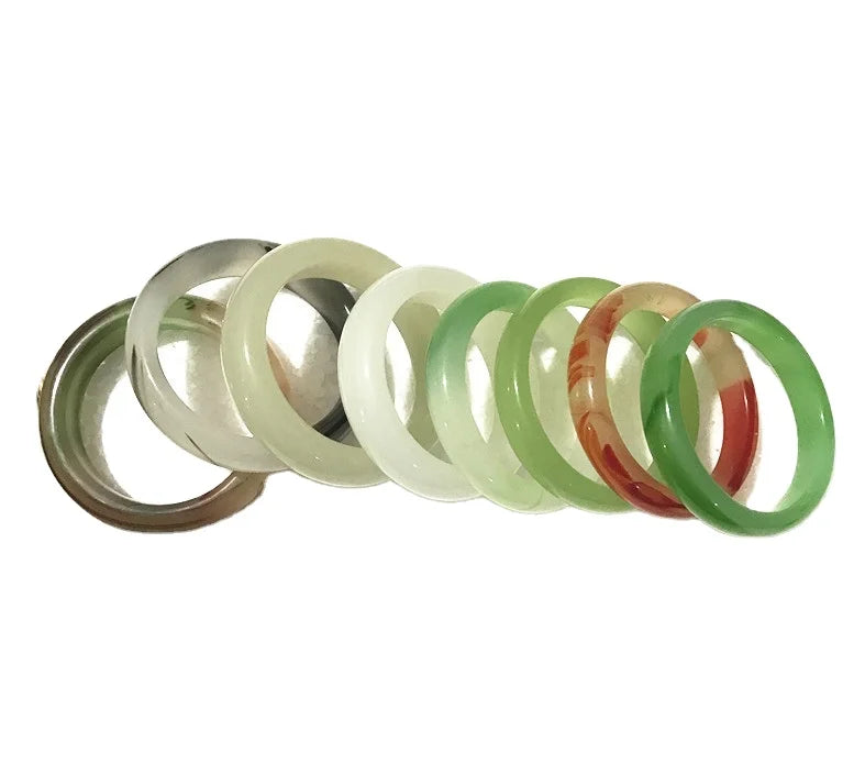 Fashion Green Jade Bangle Bracelet Fashion Chinese Natural Jewelry Amulet Charm Gifts Jade Jewelry 2021