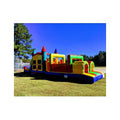 2020 New Design All-in-One Inflatable Obstacle Course Combo with Slide PVC Tarpaulin Material Includes Blower-Shipped by Sea