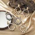 Wholesale Baroco Style Freshwater Pearl Earrings for Sale