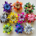 Tribal Plumeria Hair Clip Foam Flower with Plastic Clips Different Colors Ready to Ship Customize Personalized Designs Can Make