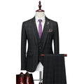 2023 Men's Casual Business and Wedding Blazer Coat Breathable Waterproof Plus Size Suit with Vest and Pants
