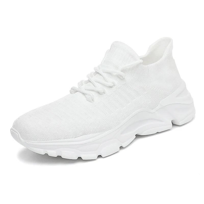 Men's Sneakers Casual Shoes Mesh Breathable Outdoor Mens Running Shoes Lightweight Male Chunky Sneaker