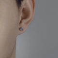 Mini High-grade Retro Old Evil Eye Tears Trendy Men and Women's Personality Sleep No Need to Take Off the Earrings
