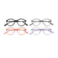 Vintage Retro Acetate Frame Round Eyewear Reading Eyeglasses Anti Blue Light Blocking Optical Acetate Glasses