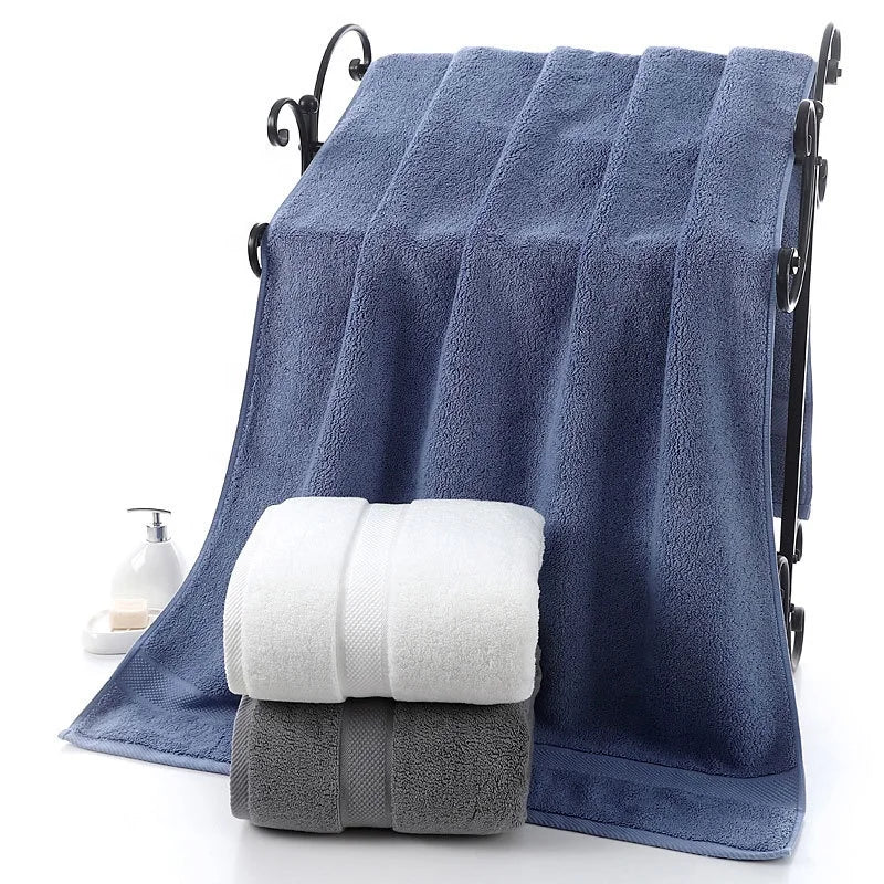 Eco-Friendly Home Hotel Premium Bath Towel 80x160cm 100% Cotton Super Soft Natural Ultra Absorbent Bath Towel