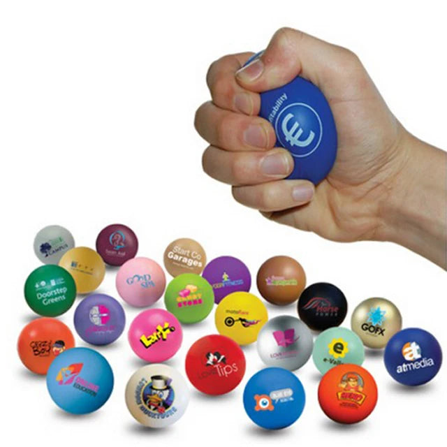 Unionpromo Custom Pu Foam Stress Ball with logo Printing Promotional Stress Ball