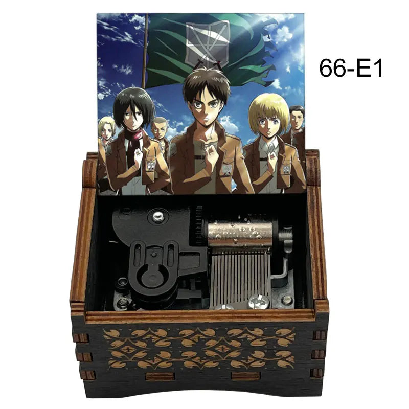 Wind up  Attack on Titan Guren No Yumiya  Music Box Mechanical Music Box Anime Fans Friends Gift