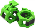 Wellshow Sport Fitness Barbell Clips Weight Clamps for Barbell Quick Release Locking Weight Clips Fit  Barbell for Weightling