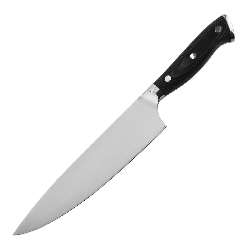 Japanese Cooking Knife Set Carbon Stainless Steel Chef Knives with Gift Box for Cutting