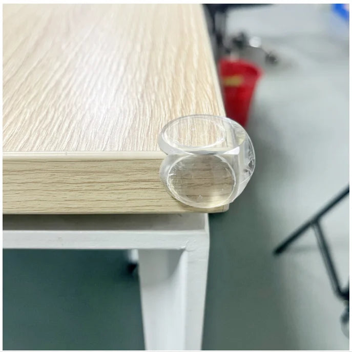 Safety First Table Edge Bumper Silicone Corner and Edge protection Plastic Edge Corner Guard Protector for Babies