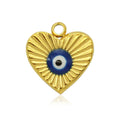 Beimai OEM Charms for Jewelry Making Key Geometry DIY Accessories Heart Sun Eye Necklace Earrings Accessories