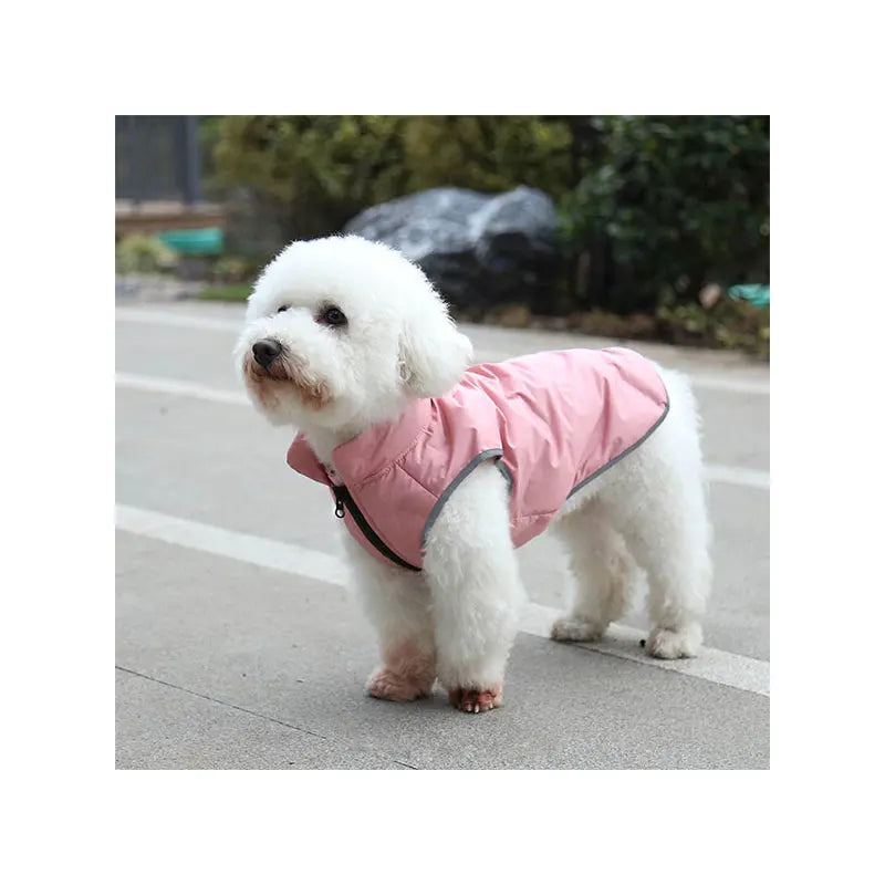 Waterproof Windproof Dog Winter Coat Thick Padded Warm Reflective Jacket for Cold Weather