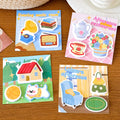 Creative DIY School Stationery Cartoon Cute Kids Memo Pad Sticky Note Kawaii for Girls