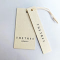 China Supplier Customized Hanging Card Transparent PVC Plastic Paper Hang Tags for Clothing