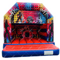 Hot Sale Music Theme Jumping Inflatable Bounce House/Bouncy Castle With Slide for Outdoor Kids Used
