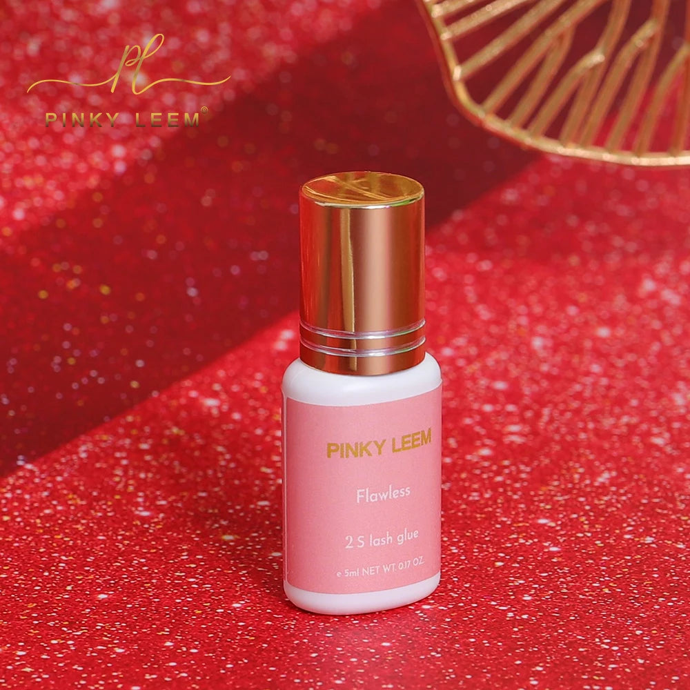 Pinky Leem  Fast Drying and Oil Free Low Fume Eyelash Extension Glue 2 Sec Korea Professional False Eyelash Extension Glue