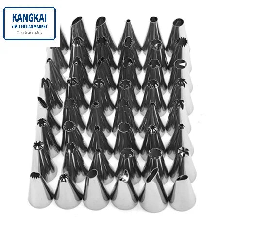 Wholesale Stainless Steel Piping Tips Icing Nozzle Set 8/14/26/50pcs Bake Accessories Cake Decoration Tools MegaBDM