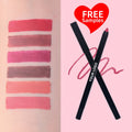 Custom Pigmented Creamy Vegan Private Label Wholesale Bulk Brown Red Creamy Lip Liner