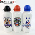 600ml Sublimation Stainless Steel Bottle with Colorful Round Lid