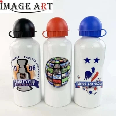 600ml Sublimation Stainless Steel Bottle with Colorful Round Lid