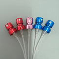 FEA13 Free Sample Aluminum Silver Sprayer Pump Fine Mist Perfume Sprayer Pump Outer Spring Crimp Bottle Pump