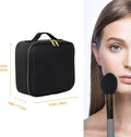 Large Capacity Makeup Case Cosmetic Organizer Brush Bag with LED Makeup Mirror Makeup Artist Box for Cosmetics