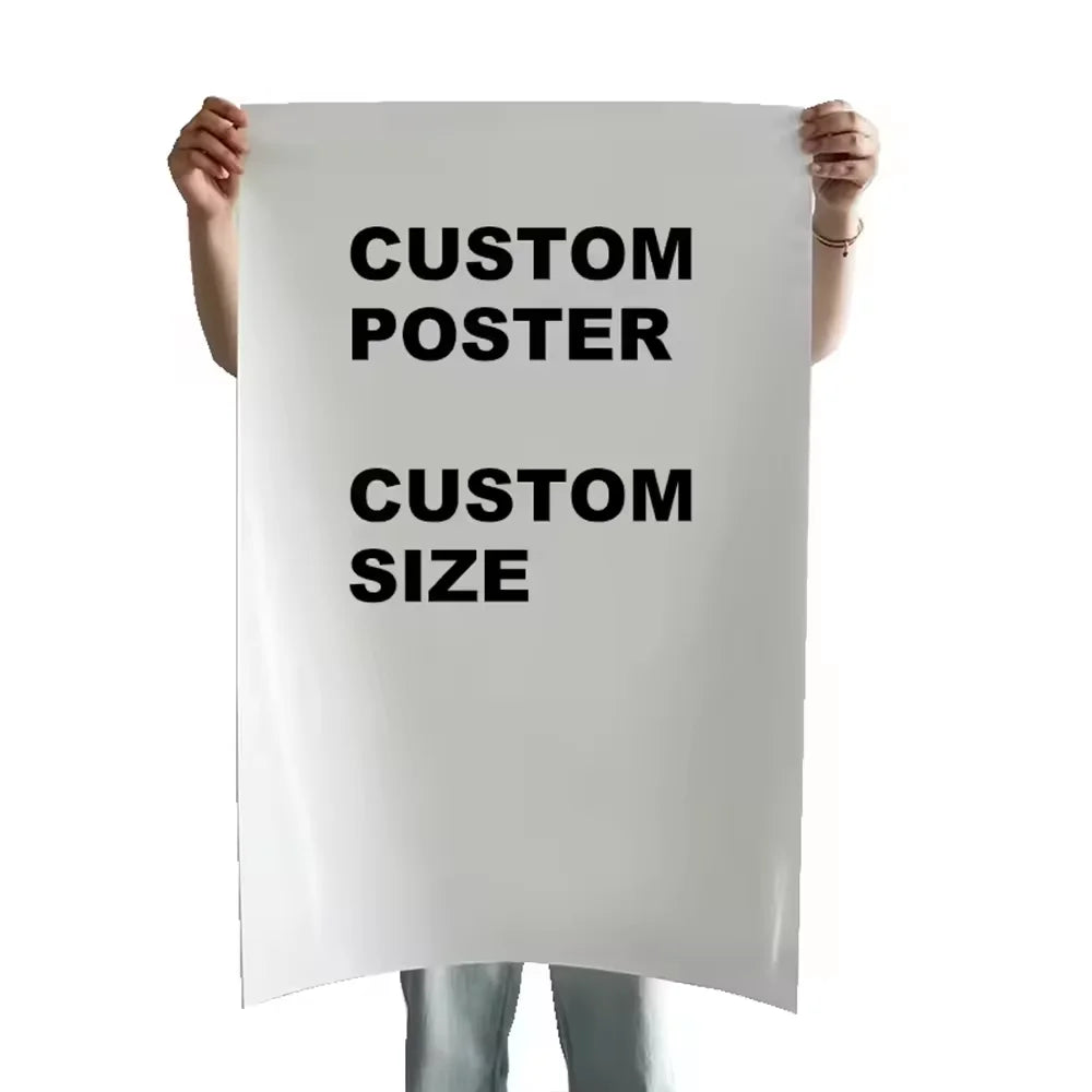 Custom Picture Poster Canvas or Paper Art Wall Poster Printing for Photographers and Artists