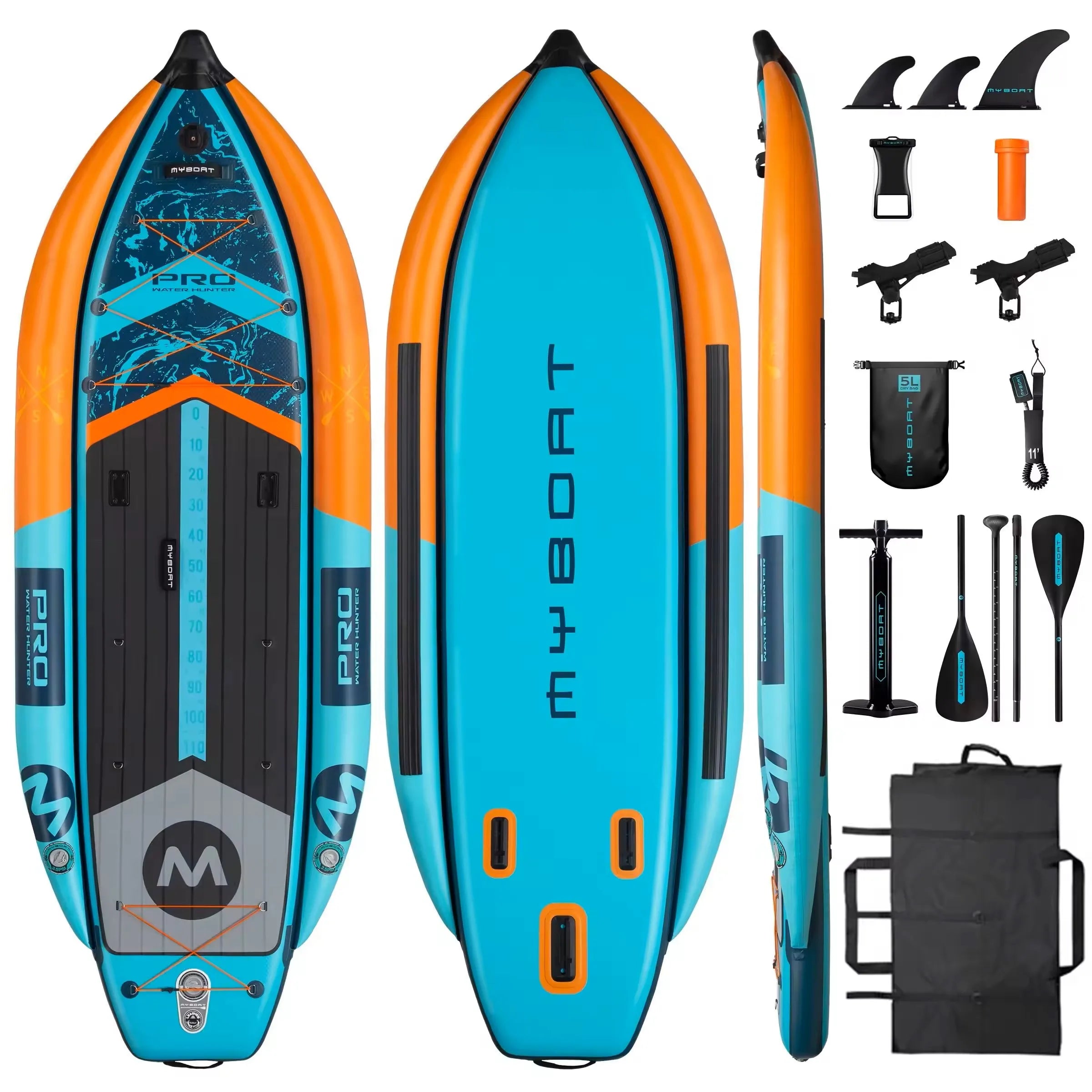 Overseas Spot Goods Paddle Board Drop Stitch 335x120x15cm Fishing Boat Free Shipping Inflatable Fishing Kayak for Sale