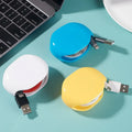 Automatic Sea Shell Shaped Cable Winder Earphone Data Cable Management Organizer Wire Winding Device Charging Cable Storage Box