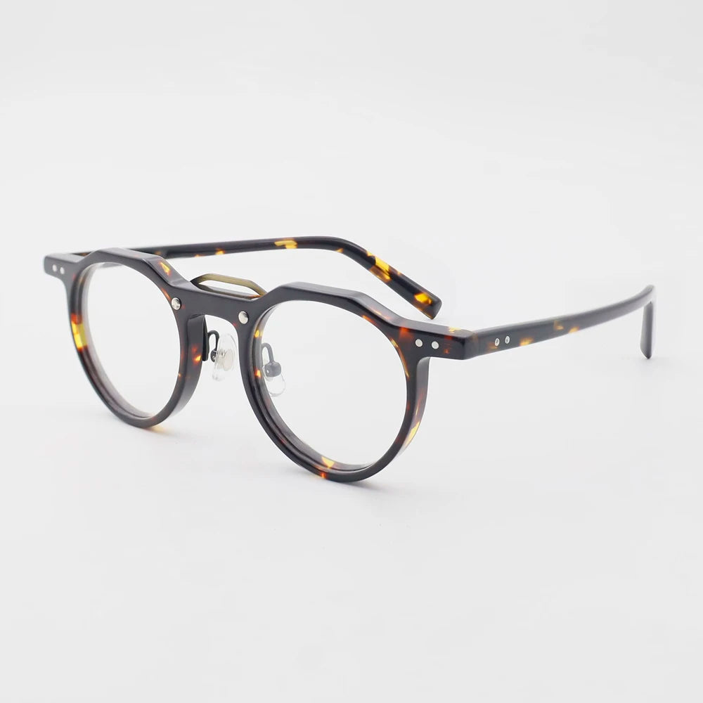 2024 Wholesale New Fashion Eyeglasses Optical Frames Business Men Blue Light Glasses Japanese Eyewear