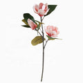 Home Decorative Long Stem Silk Artificial Flowers magnolia Branches for Sale
