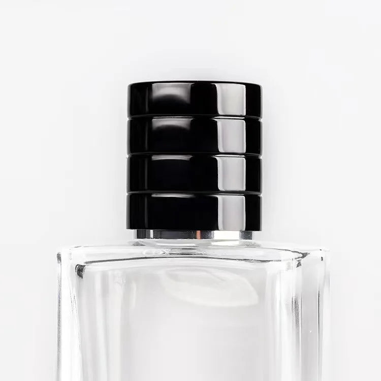 Zinc-Alloy Magnetic Perfume Bottle Cap with Pump Sprayer Easy Open End Non-Spill Feature White & Red Colors