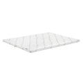 LEIZI 2 Inch Latex Cooling Memory Foam Mattress Topper Bed Mattress Pad Roll up in a Box
