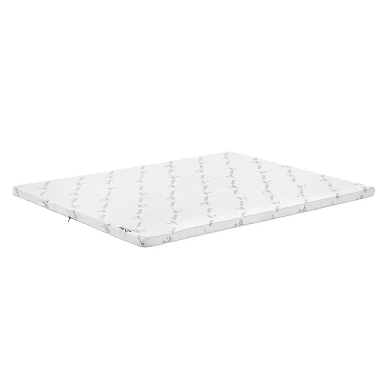 LEIZI 2 Inch Latex Cooling Memory Foam Mattress Topper Bed Mattress Pad Roll up in a Box